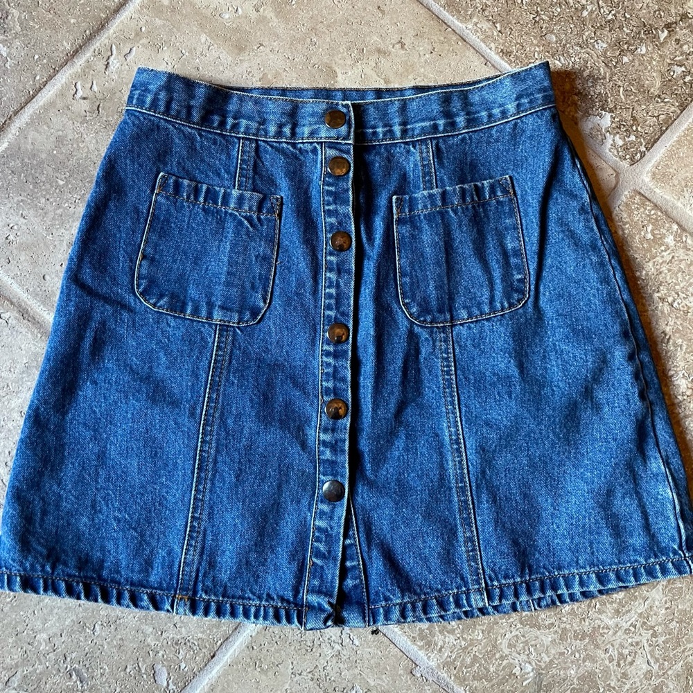 Denim Skirt
